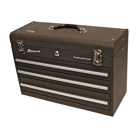 steel portable tool box 20 x 9 x 14|lightweight tool box with drawers.